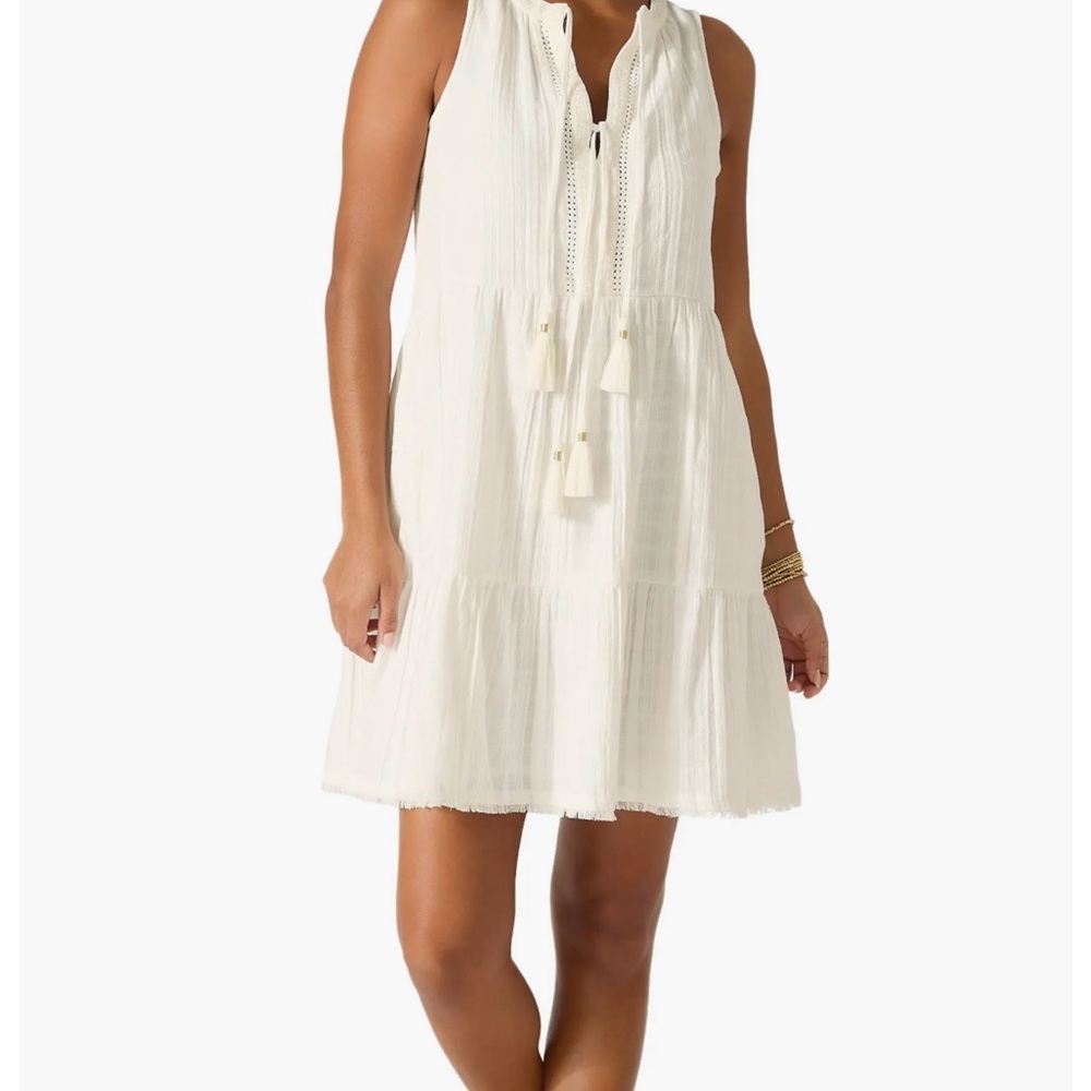 Tommy Bahama White Swim Coverup